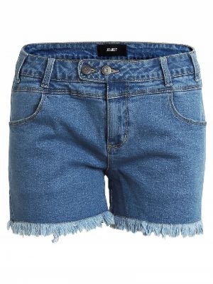 OBJSUP RAW EDGE SHORT LIGHT BLUE