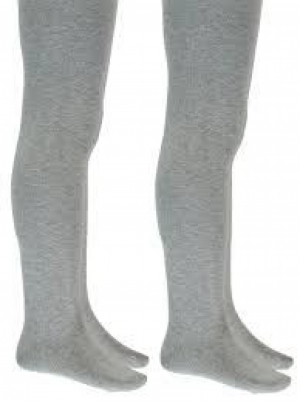 NITPANTYHOSE 2P NOS GREY MELANGE