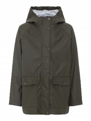 NKNMIL RAIN JACKET FOREST NIGHT