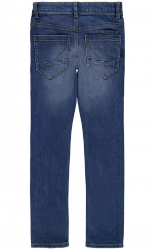 NKMTHEO DNMTACARL PANT MEDIUM BLUE DEN