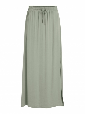 VICAVA MAXI SKIRT DERT SAGE