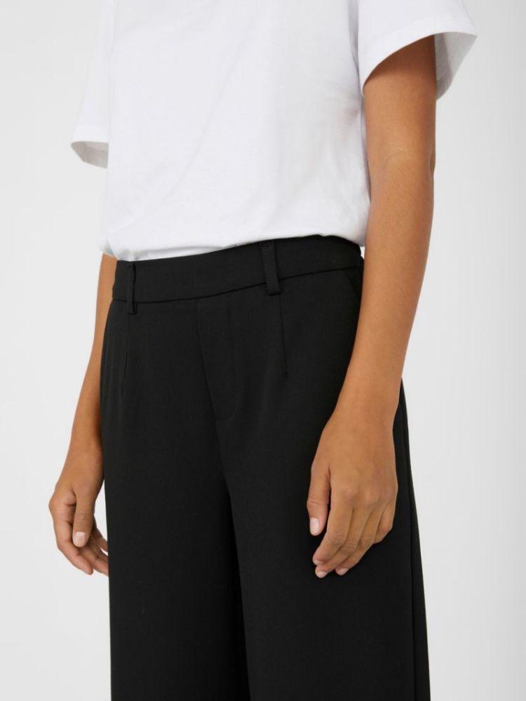 OBJLISA MW WIDE PANT NOOS BLACK