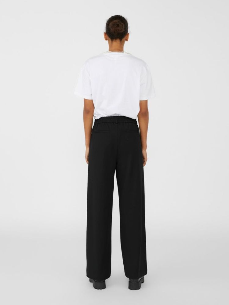 OBJLISA MW WIDE PANT NOOS BLACK