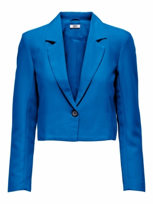 JDYCHEETAH CROPPED BLAZER PNT Strong Blue