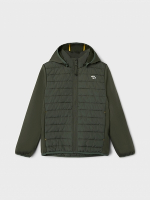 NKNMOUNT HYBRID JACKET THYME