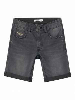 NKMRYAN REG DNM SHORTS DARK GREY DENIM