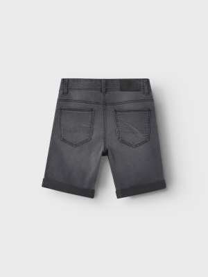 NKMRYAN REG DNM SHORTS DARK GREY DENIM