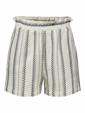 JDYTHEIS JACQUARD SHORTS TAPIOCA  