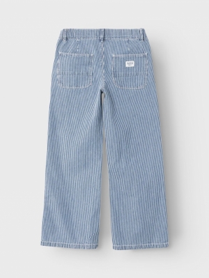 NKFROSE WIDE DNM PANT NOOS MEDIUM BLUE DEN