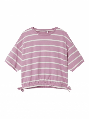 NKFFUNION SS CROPPED BOXY TOP CASHMERE ROSE S