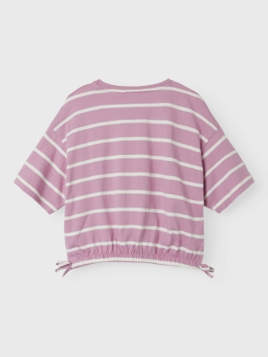 NKFFUNION SS CROPPED BOXY TOP CASHMERE ROSE S