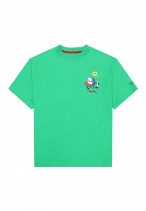 TNJOHN OS S_S TEE BRIGHT GREEN