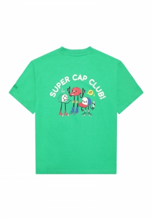 TNJOHN OS S_S TEE BRIGHT GREEN