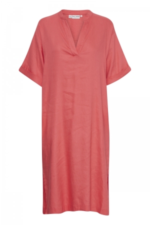 PZLUCA DRESS CALYPSO CORAL