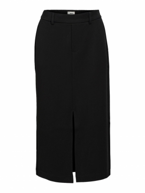 OBJLISA HARLOW MW SKIRT NOOS BLACK