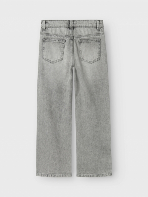 NKFROSE WIDE JEANS NOOS LIGHT GREY DENI