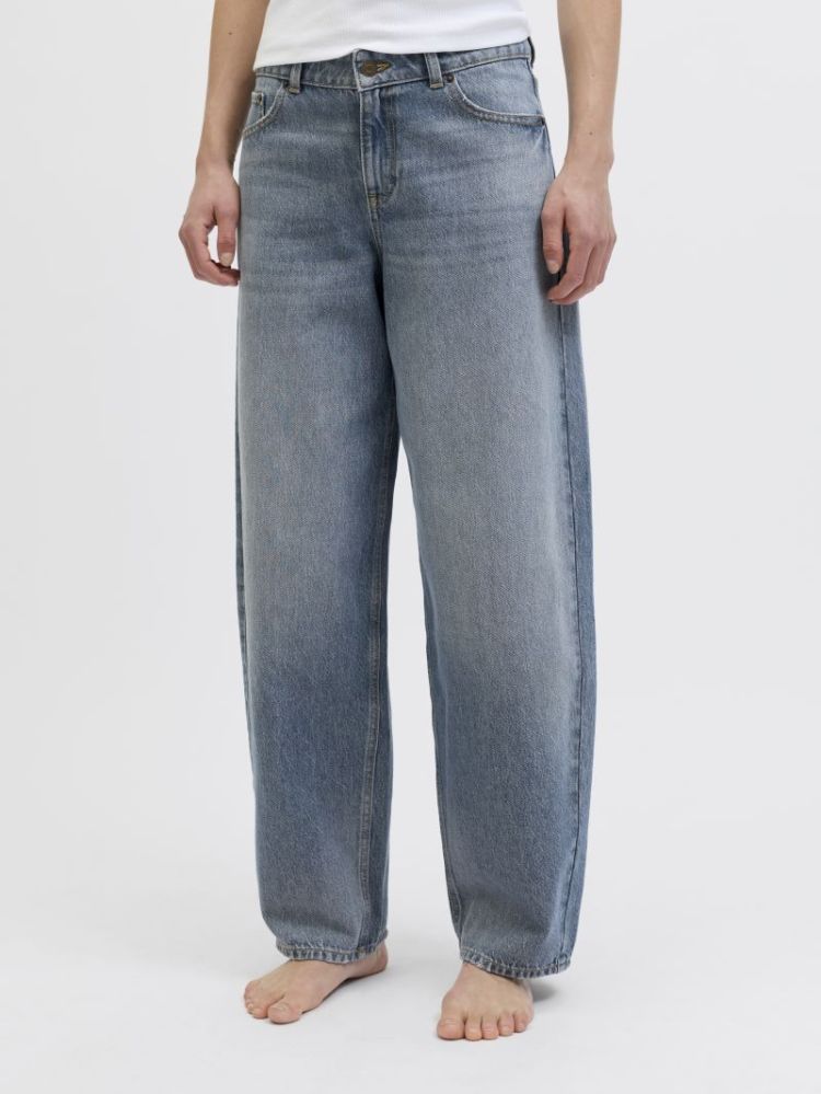 JXFUJI BARREL MW JEANS NOOS MEDIUM BLUE DEN