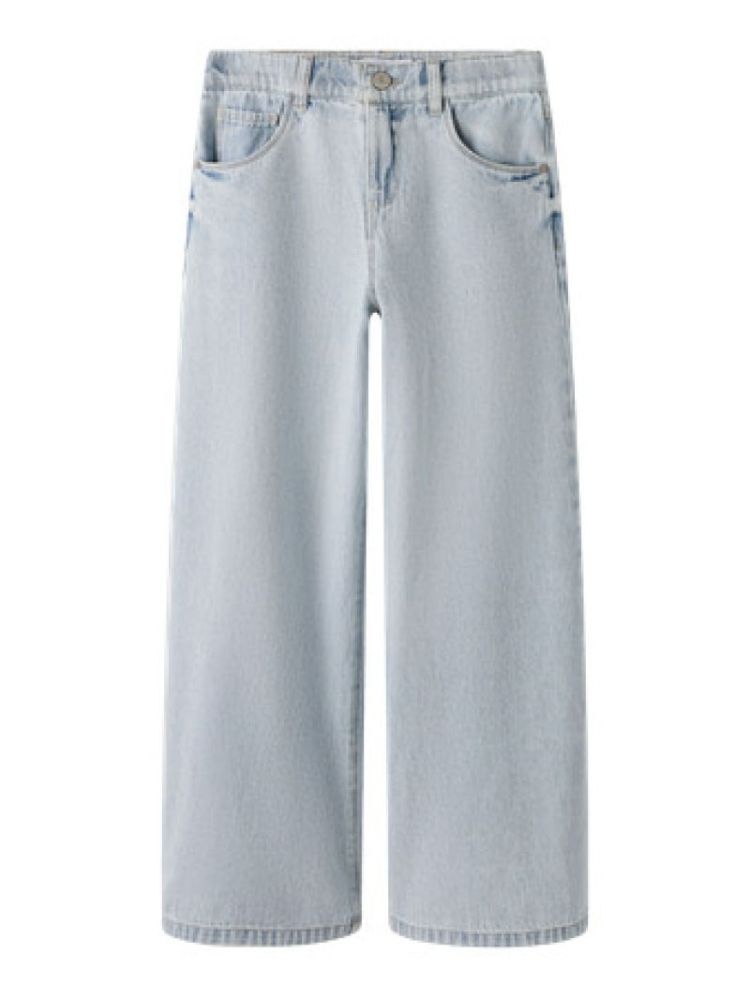 NKFBELLA SKATER XWIDE JEANS 31 LIGHT BLUE  