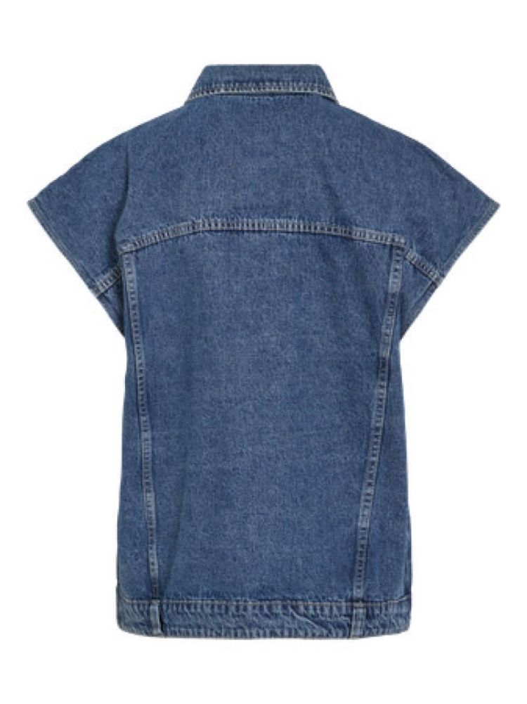 ROUJOLIE OVERSIZED DENIM VEST 4774022 Dark Me