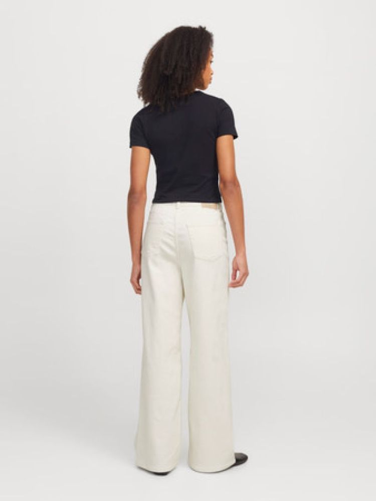 JXTOKYO WIDE HW JEANS C6171 DN white dENIM