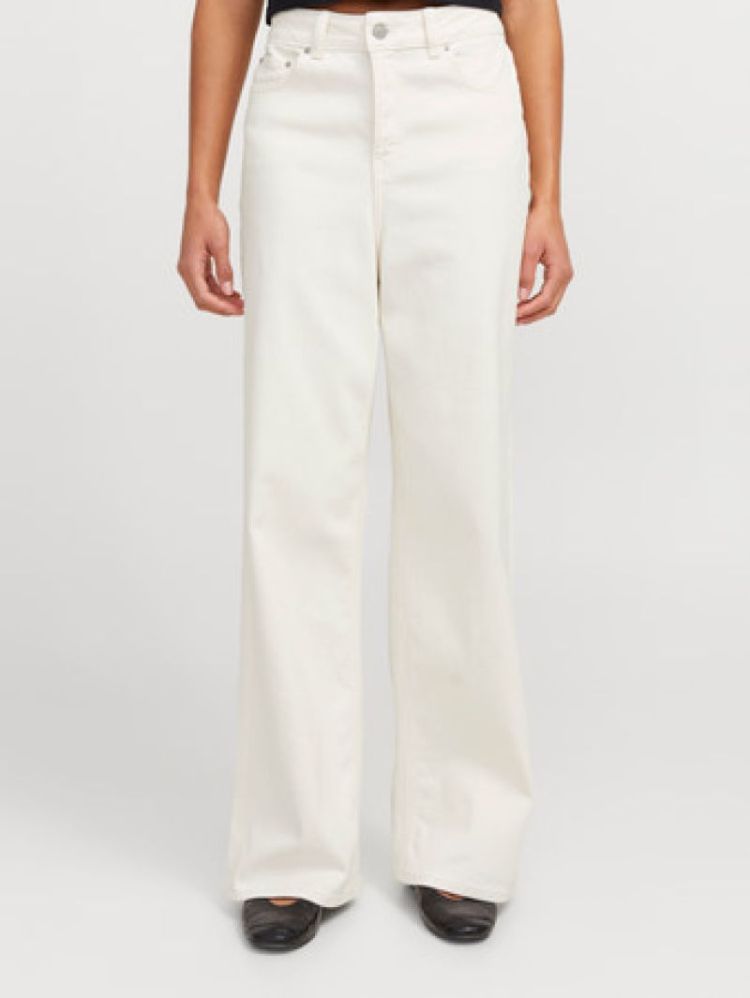 JXTOKYO WIDE HW JEANS C6171 DN white dENIM