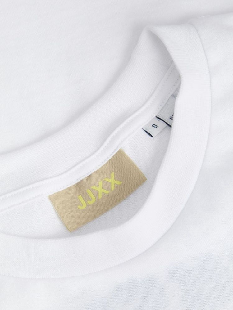 JXMILLOW LOOSE SS TEE BR WHITE:LOBSTE