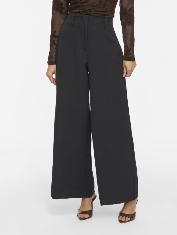 VIFRIMO HW TAILORED PANT BLACK BEAUTY  