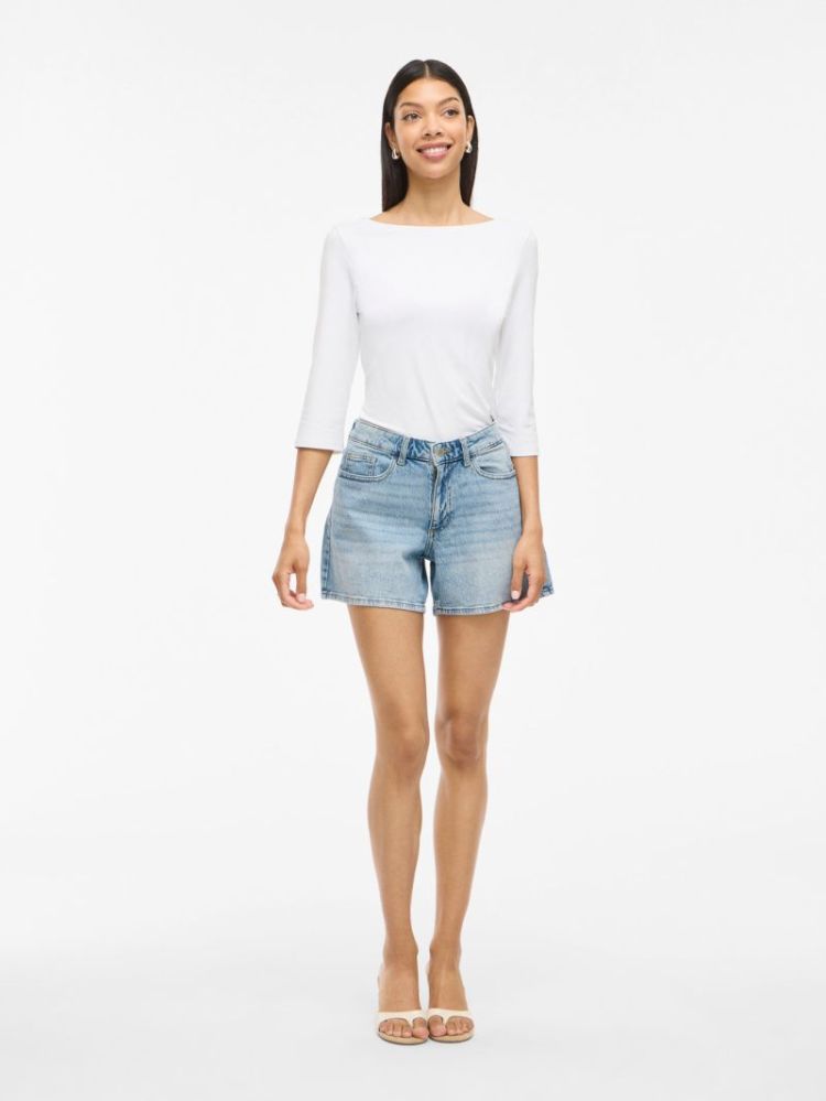 VIJAF RW DENIM SHORTS NOOS LIGHT BLUE DENI