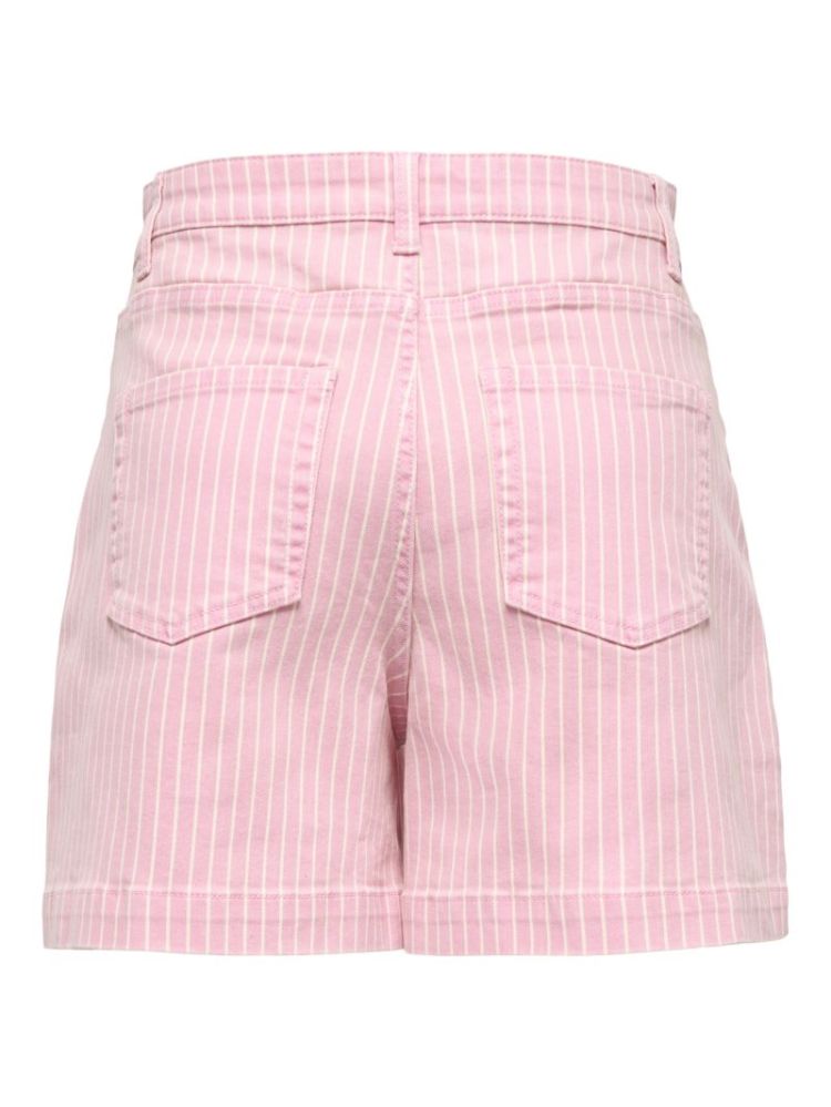 JDYVALERIE HW STRIPED SHORTS BONBON STRIPES