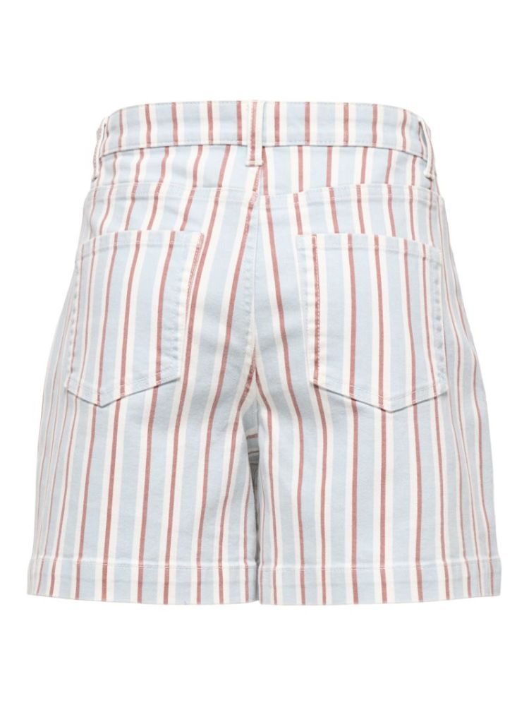 JDYVALERIE HW STRIPED SHORTS CLOUD DANCER ST